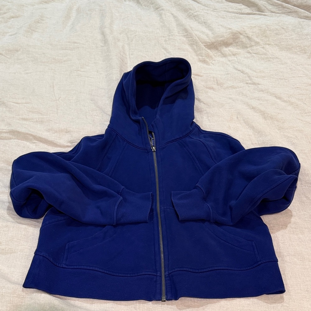 lululemon athletica Women's Royal Blue Full-Zip Hoodie